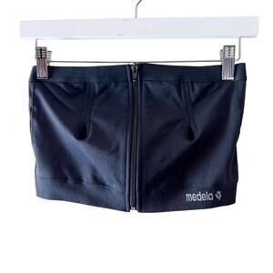 Medela Easy Expression Hands Free Pumping Bustier‎ Black Tube Top Size L